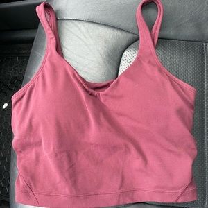 Maroon Lululemon Align Tank